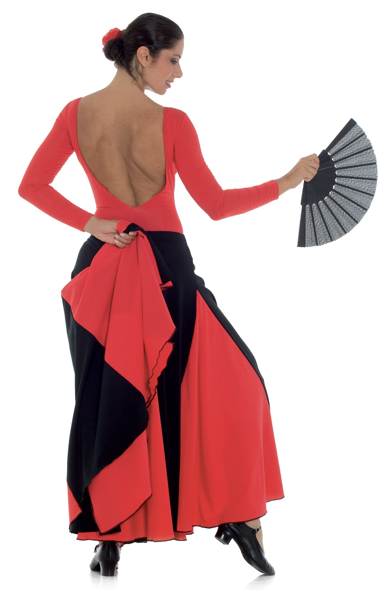 Body Flamenco Manica Lunga - Abbigliamento flamenco-STUDIODANZA